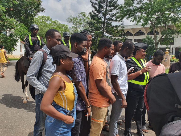 Police visit Mensah Sarbahh Hall