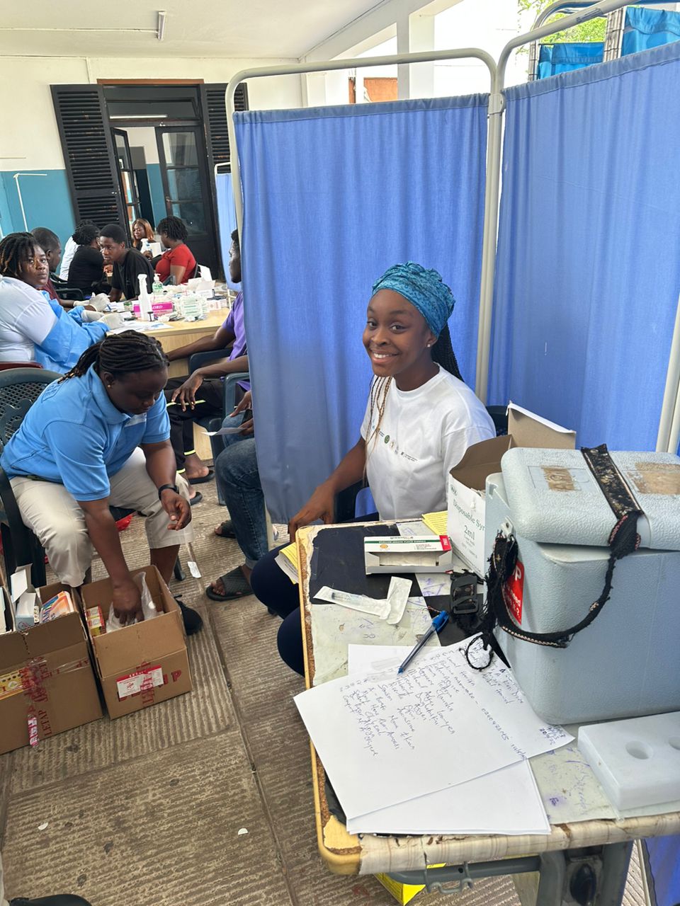 Mensah Sarbah Hall organizes health screening